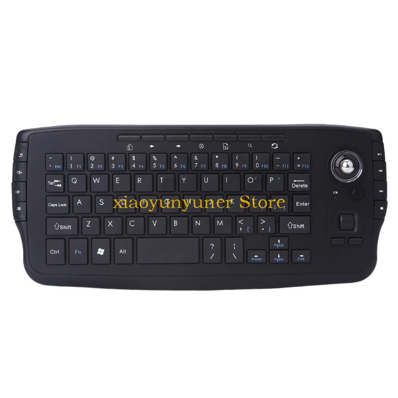 English Home Office - Trackball Wireless 2.4G Keyboard 2 in