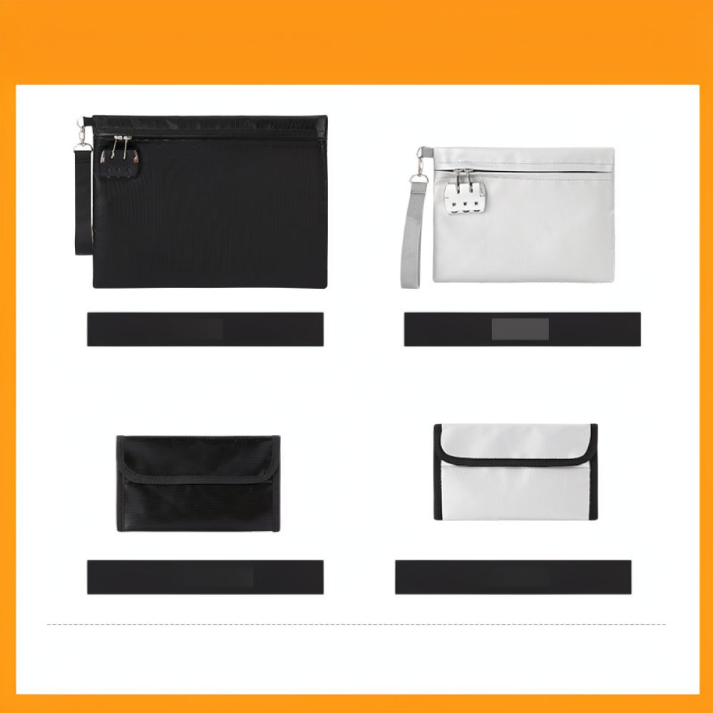 Home Office For Passport - Waterproof Fireproof File Holder A4 Document