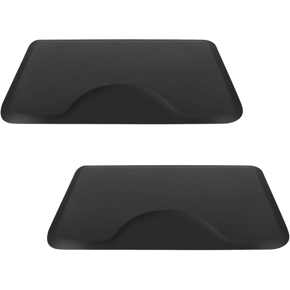 Anti Fatigue Mat - Anti-Fatigue 2-Piece Chair Mat, 1/2 Thick