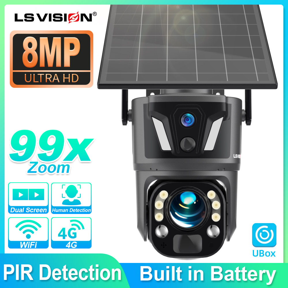 LS VISION 4K 8MP Outdoor Home  - Home Office Zoom 评论和价格