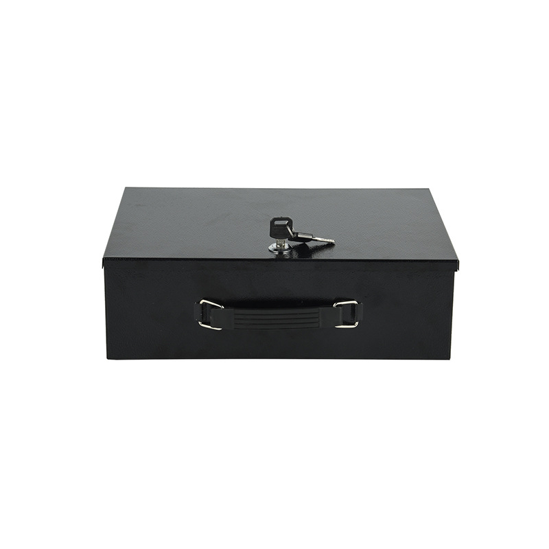 Portable Safe Locked Iron Box  - Home Office For Passport 评论和价格