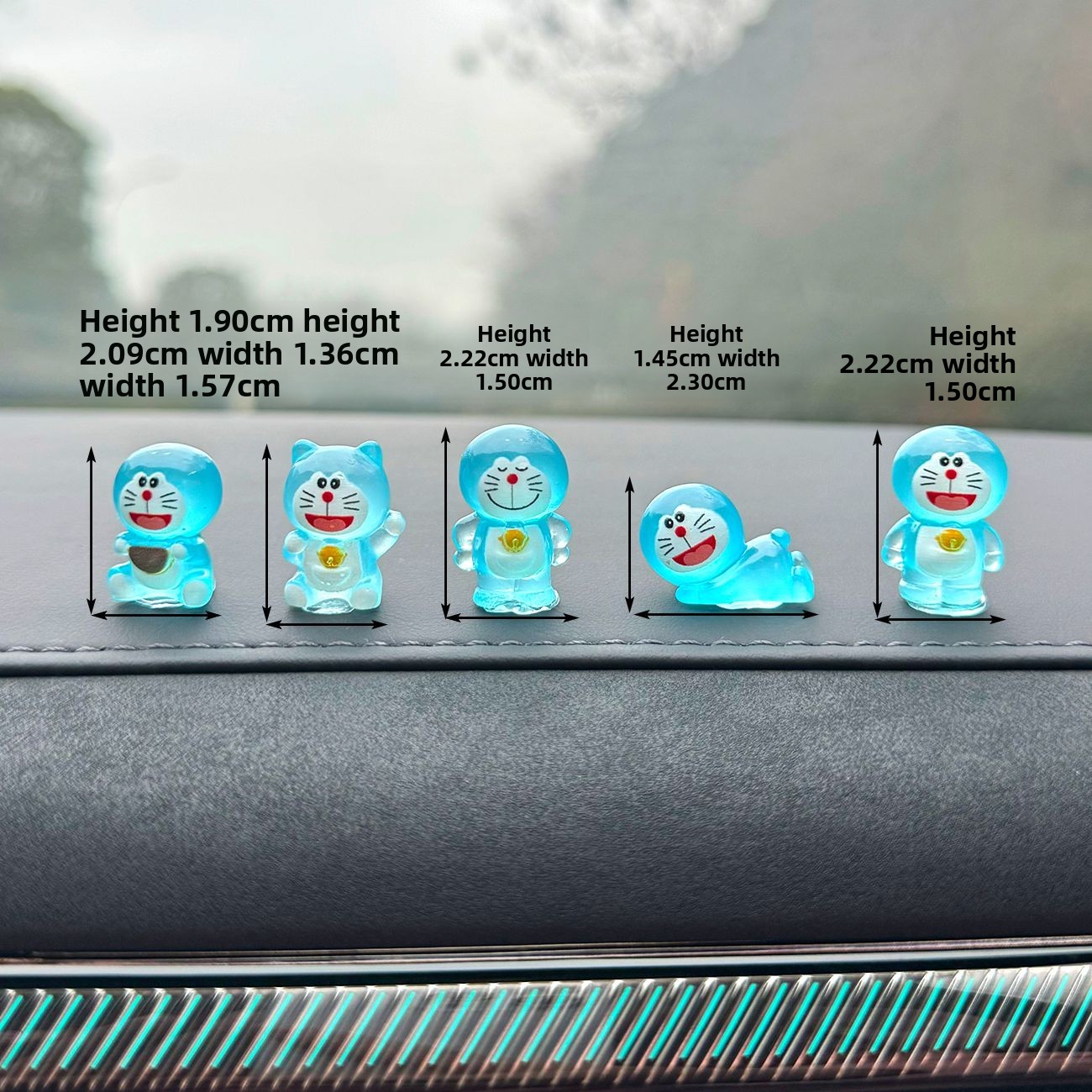 Doraemon Glow Desktop Ornament - Home Office Setup Ideas 评论和价格
