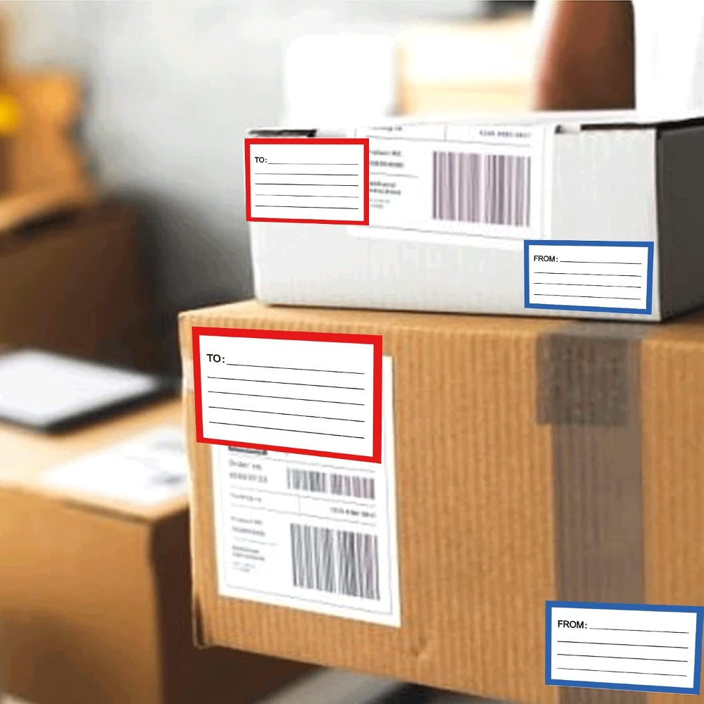 Blank To/From Mailing Labels 6 - Address Home Office 评论和价格