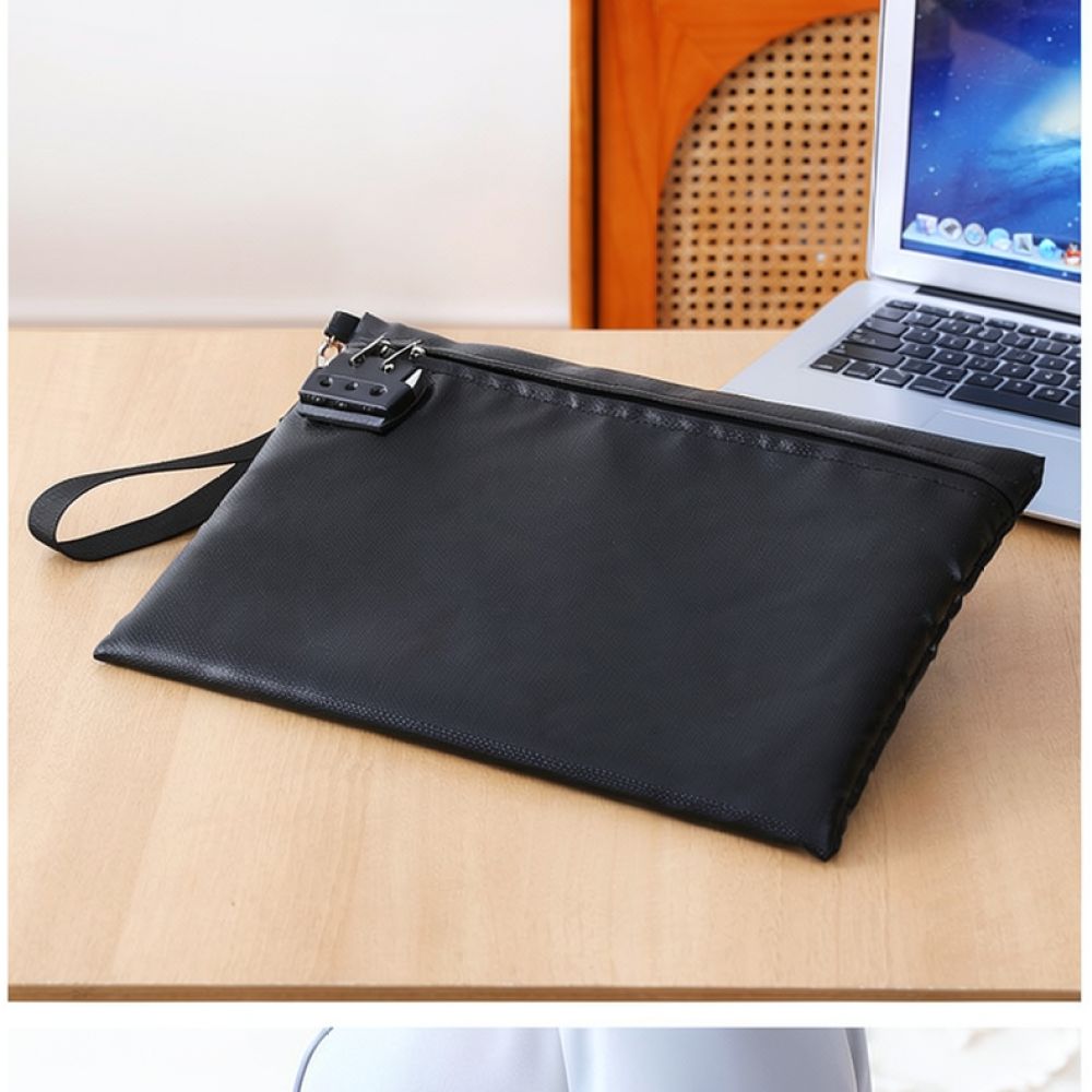 Waterproof Fireproof File Hold - Home Office For Passport 评论和价格