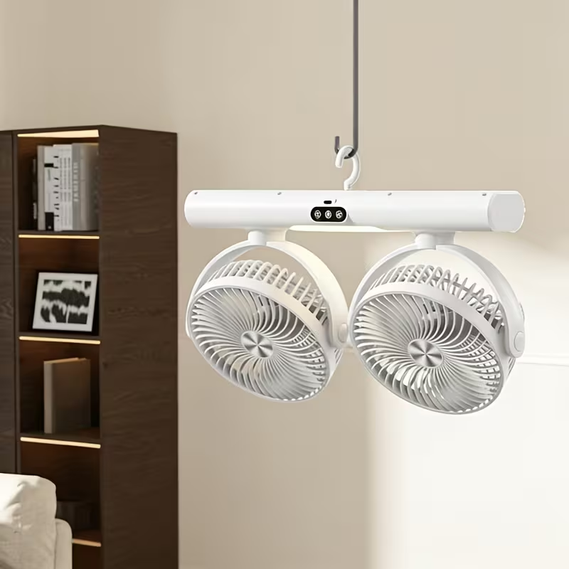 Dual-Head Circulation Fan Mode - Home Office Setup Ideas 评论和价格