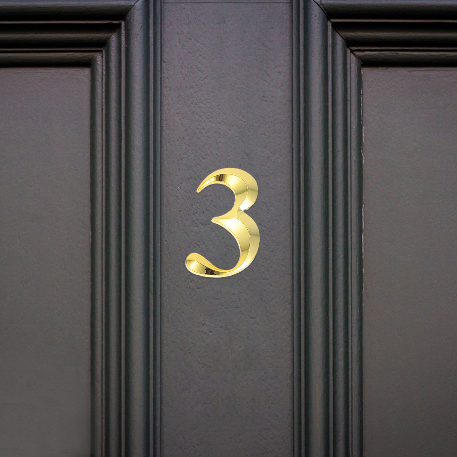 10Pcs Modern Gold Plated Self  - Address Home Office 评论和价格