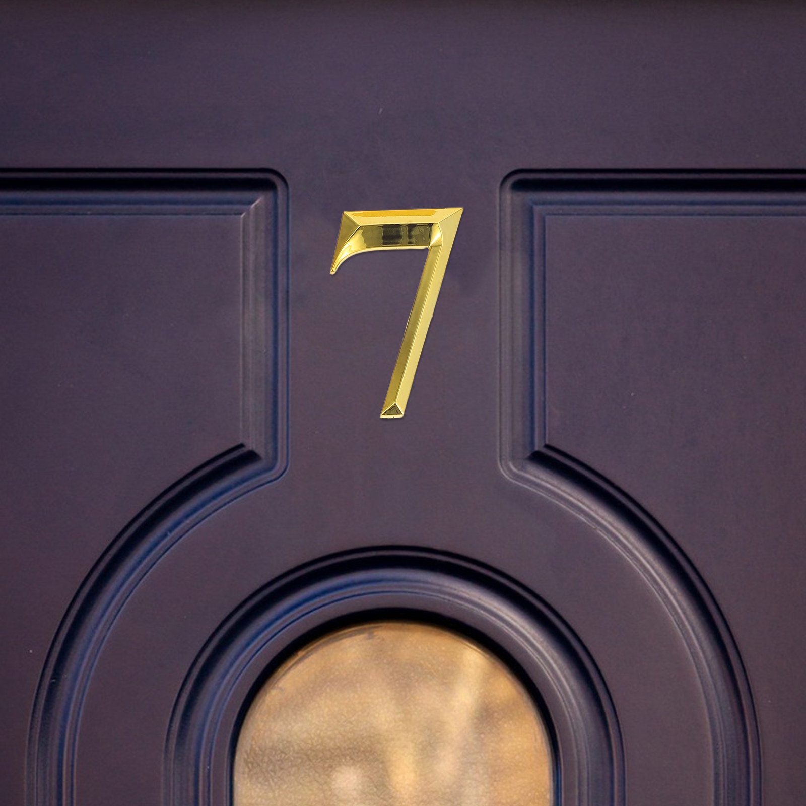 10Pcs Modern Gold Plated Self  - Address Home Office 评论和价格