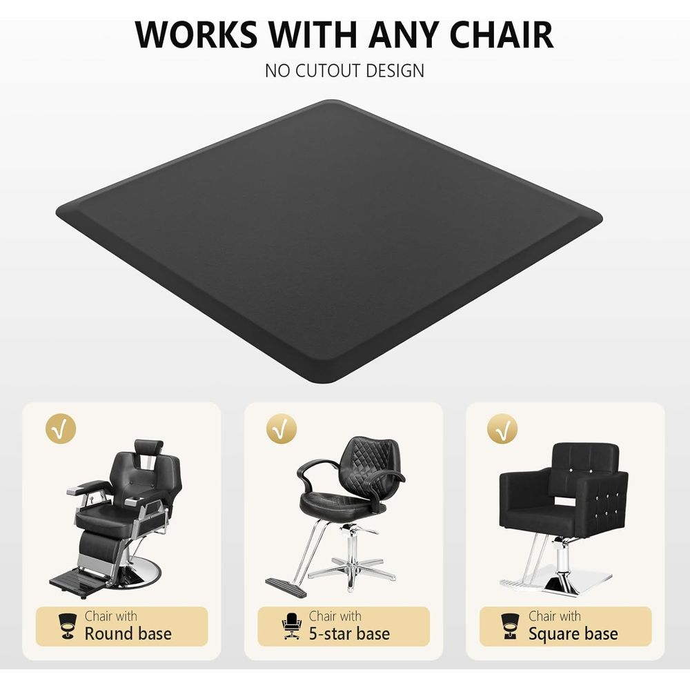 Luxury Salon Mat 4'x4'x5/8, An - Anti Fatigue Mat 评论和价格