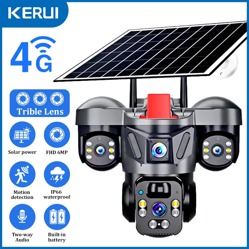 KERUI V380 Pro Outdoor PTZ 6MP - Home Office Zoom 评论和价格