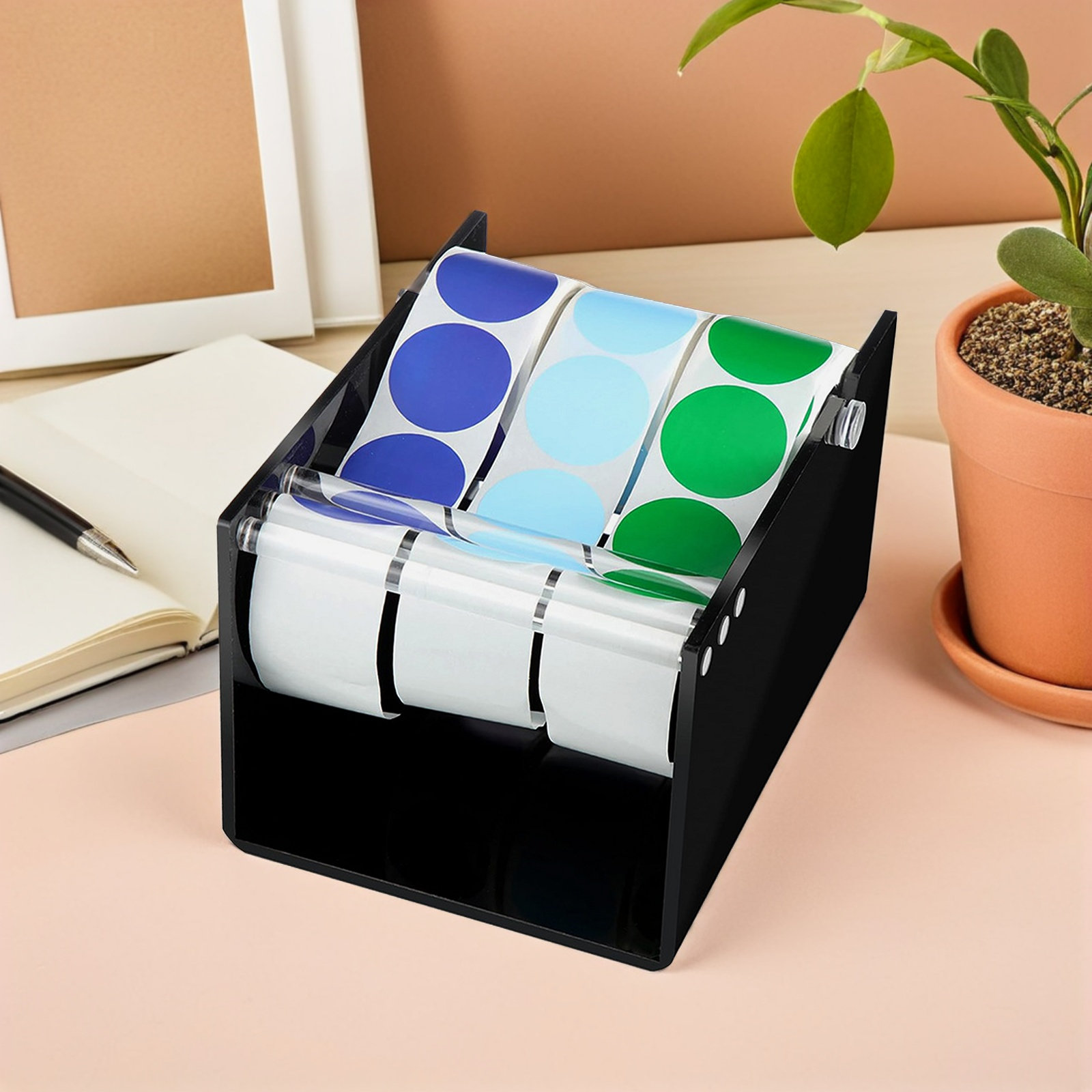 Multi-Roll Acrylic Sticker Rol - Address Home Office 评论和价格