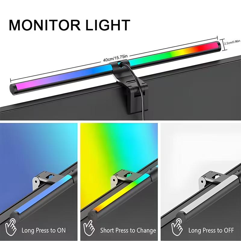 LED Computer Screen Hanging Li - Home Office Setup Ideas 评论和价格