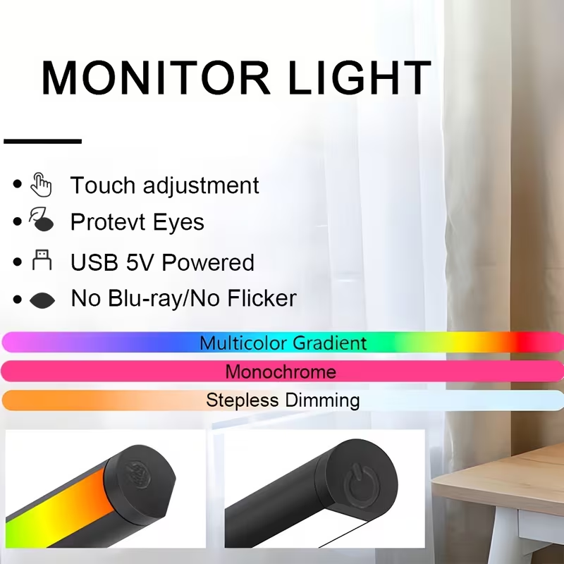 LED Computer Screen Hanging Li - Home Office Setup Ideas 评论和价格