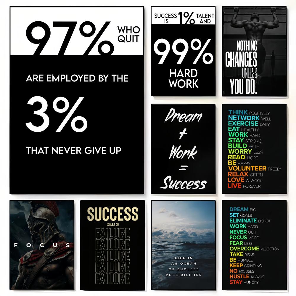 M-Mindset Matters Success Focu - Home Office Room Inspiration 评论和价格