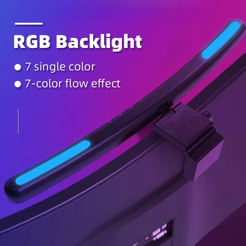 Curved LED Monitor Light Bar U - Home Office Setup Ideas 评论和价格